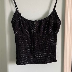 Reformation Smocked Tank